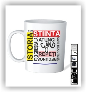 Cani personalizate - Cana profesor istorie