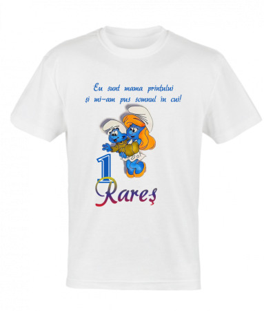 Set 4 tricouri personalizate si 1 body , strumfi 5 [1]