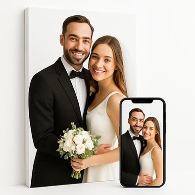 Tablouri - Tablou canvas personalizat cu fotografia ta, 60 cm x 60 cm