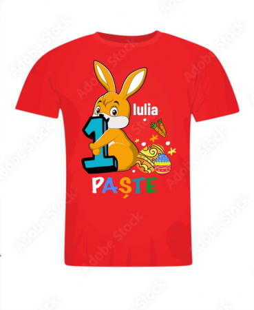 Tricouri Paste - Tricou colorat imprimat paste