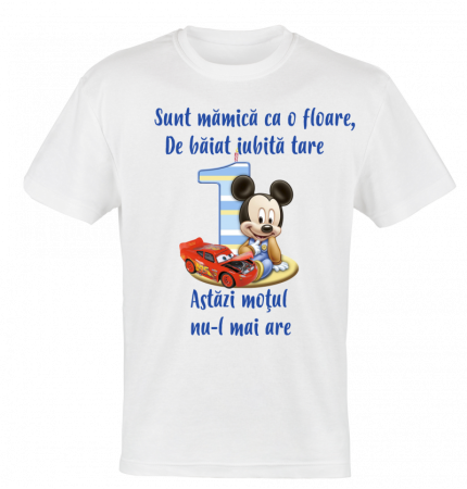Tricouri aniversare cu tema-mickey mouse, 9 [3]