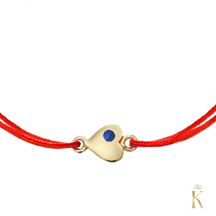 Bratara-nounascut-snur-rosu-aur-Inima-safir-Kalini [2]