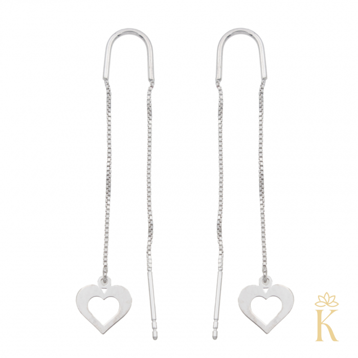 Cercei-argint-rodiat-Lungi-lant-dublu-cu-inimioara [2]