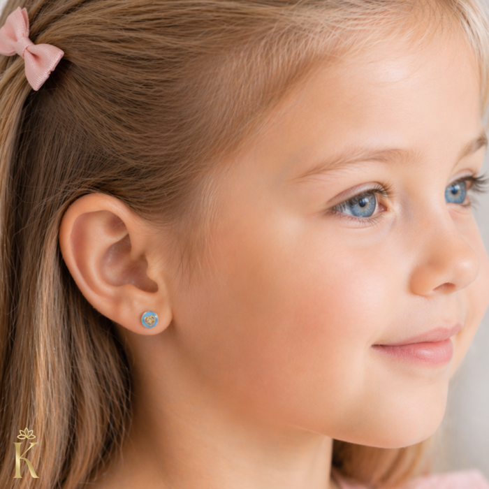 Cercei-aur-cu-protectie-piatra-albastra-Inima-aur-galben [2]