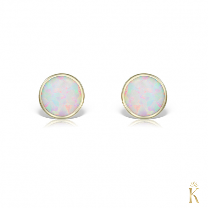 Cercei-piercing-si-nounascuti-aur-cu-Opal-alb-3mm [2]