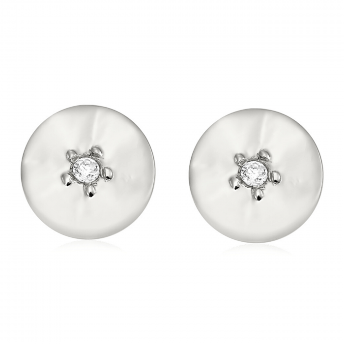Cercei-fetite-cu-protectie-aur-alb-14K-Rotunzi-cu diamant-6mm [2]