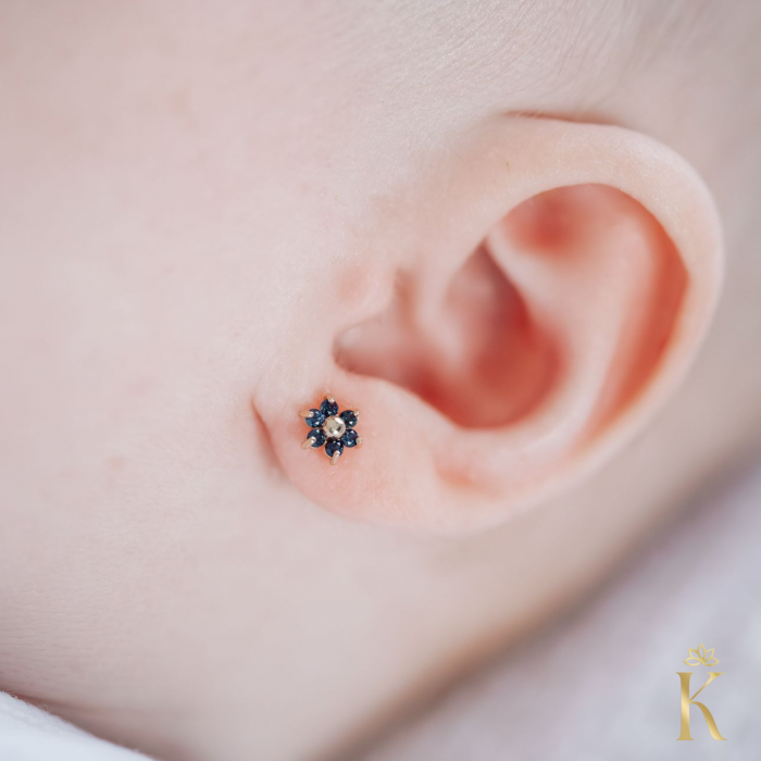 Cercei-bebelusi-protectie-aur-galben-safir-floare-5mm-Kalini [2]