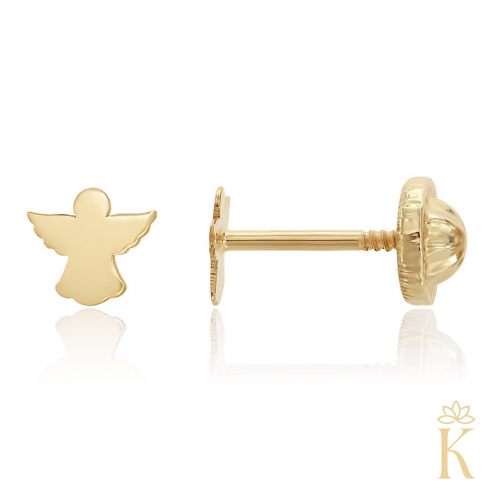 Cercei-copii-cu-protectie-Kalini-Ingerasi-aur-galben-14K [2]