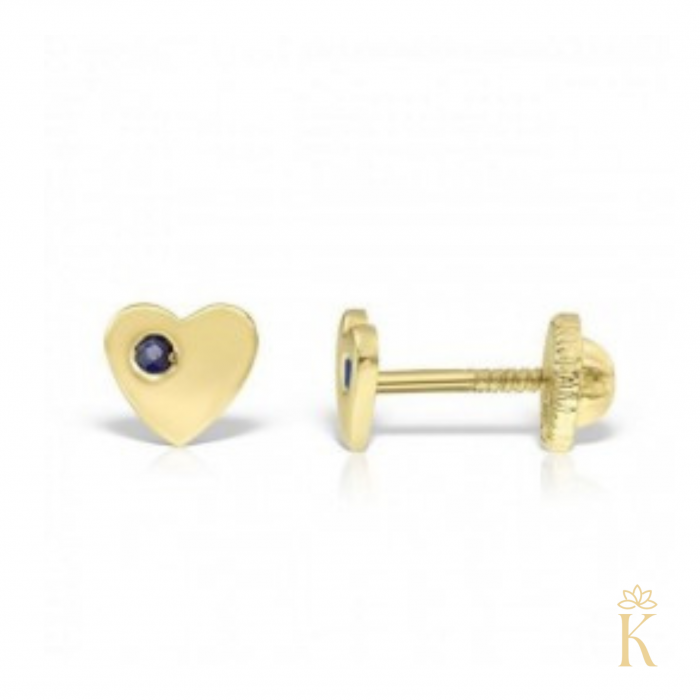 Cercei-bebelusi-cu-protectie-Inimi-safir-aur-galben-14K-Kalini [2]
