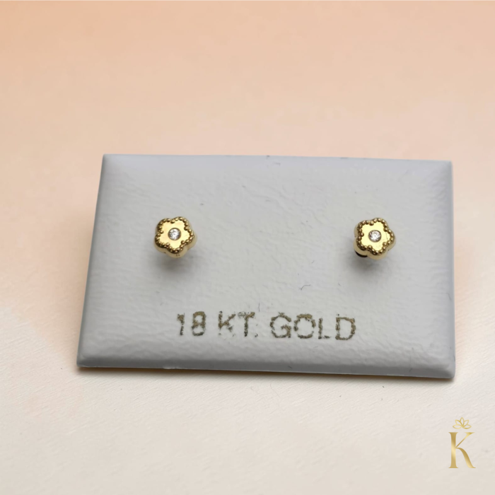 Cercei-bebelusi-aur-galben-18k-Floricele [2]