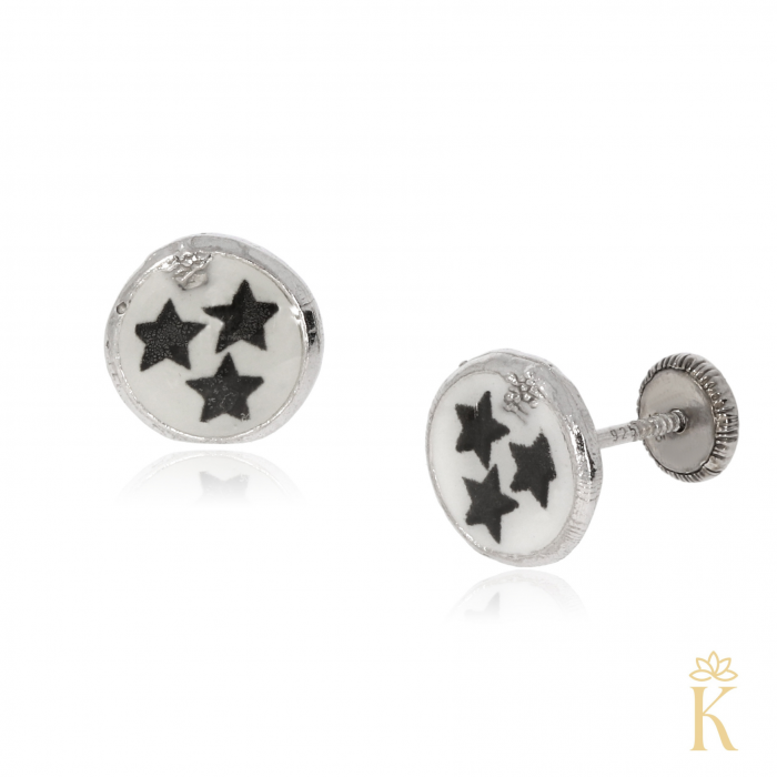 Cercei-copii-cu-protectie-argint-rodiat-rotunzi-cu-stea-Kalini [2]