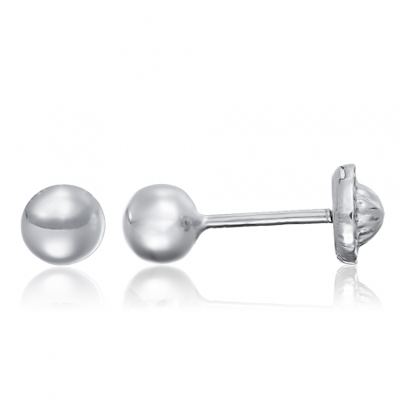 Cercei-copii-cu-protectie-aur-alb-9K-Kalini-Bilute-5mm [2]