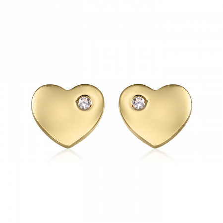 Cercei-copii-cu-protectie-aur-galben-14K-Inimioare-mari-cu-piatra-laterala-Andreea-Litescu [1]