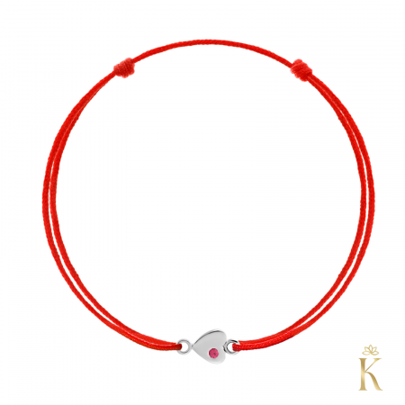 Bratara-bebe-aur-alb-rubin-snur-rosu-Inimi-rubin [0]