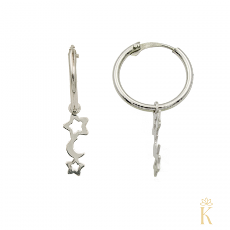 Cercei-lungi-argint-rodiat-Creole-Stele-Semiluna-11mm [2]