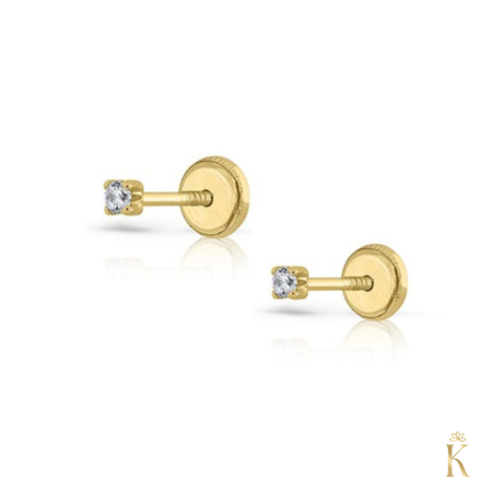 Cercei-aur-bebe-piercing-cu-protectie-Piatra-zirconia-2-mm [2]