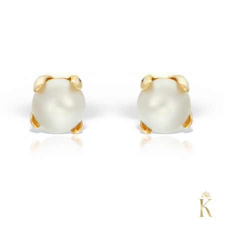 Cercei-aur-galben-cu-protectie-Perle-4mm [0]