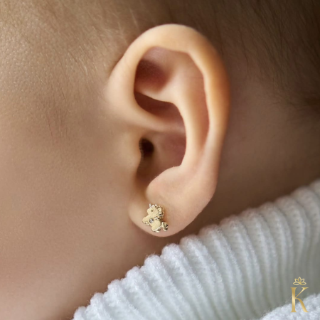 Cercei-aur-copii-Unicorni [2]