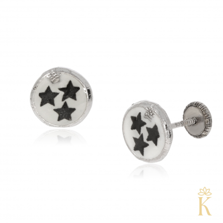 Cercei-copii-cu-protectie-argint-rodiat-rotunzi-cu-stea-Kalini [1]