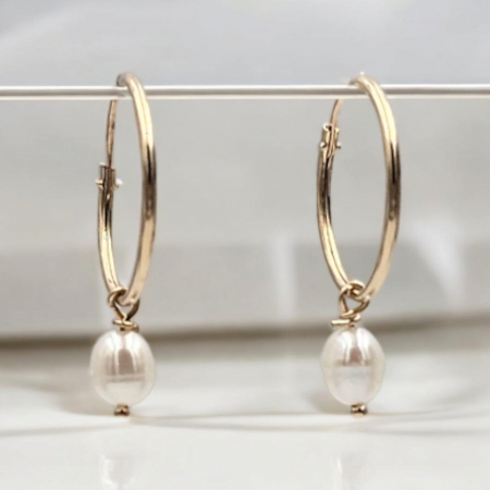 Creole-mari-13mm-aur-14K-pandantiv-Perla [3]