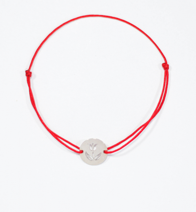 Bratara Martisor din argint - Floare [3]