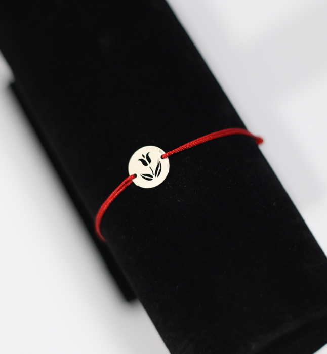 Bratara Martisor din argint - Floare [2]