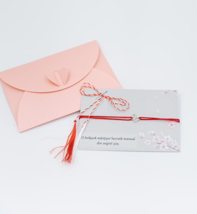 Bratara Martisor din argint - Fluturas [2]