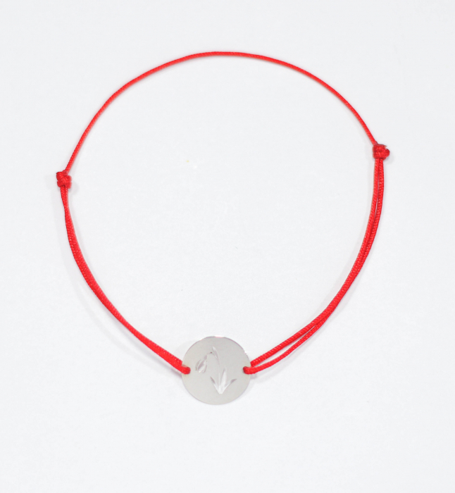 Bratara Martisor din argint - Ghiocel [2]