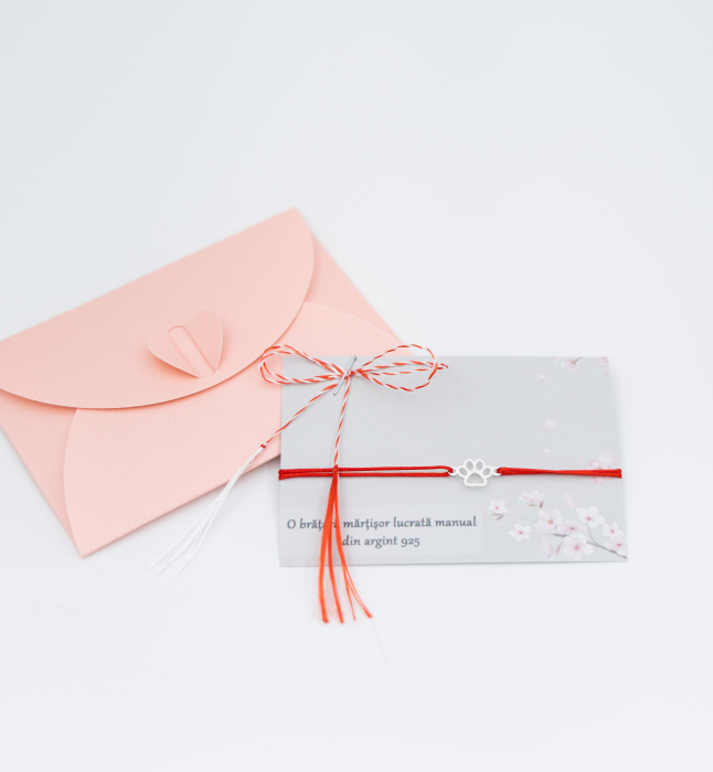 Bratara Martisor din argint - My dog [2]