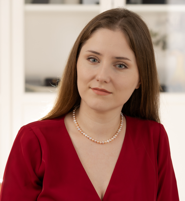 Colier cu perle multicore roz din argint placat cu aur -  Rose Shades [2]