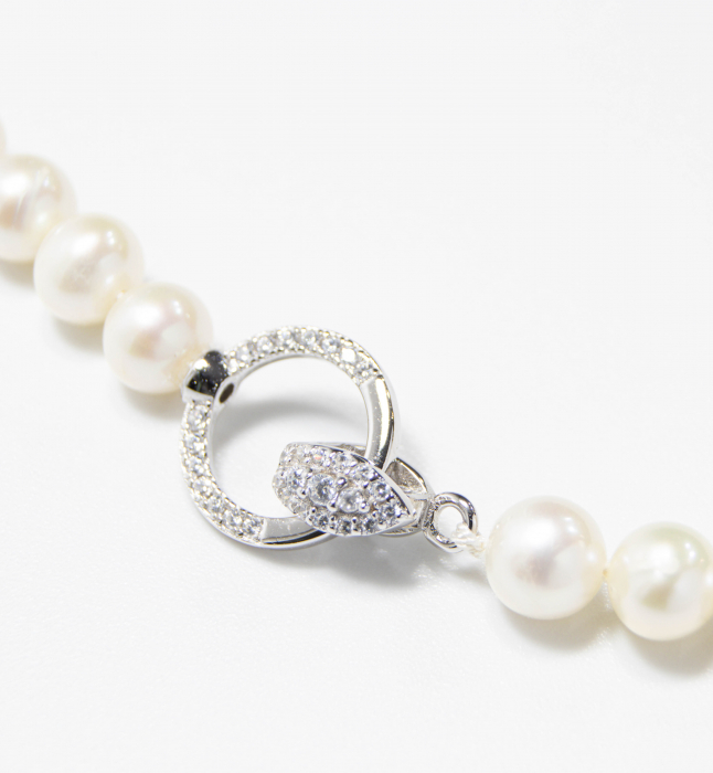Colier de perle din argint  - Olivia [3]