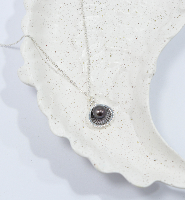 Colier din argint Black Pearl Shell [3]