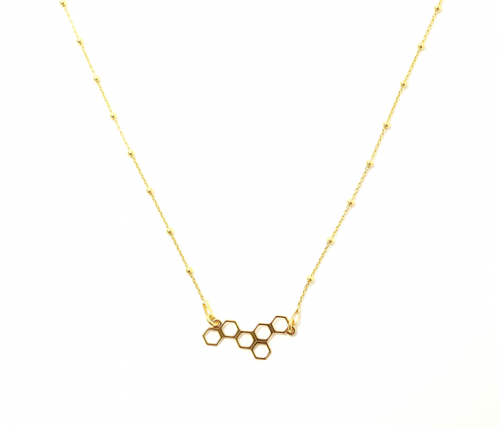 Colier din argint Honeycomb [1]