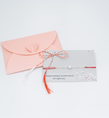 Martisor - Bratara Martisor din argint si Perla