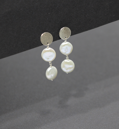 Cercei - Cercei din argint  - Lady Pearl