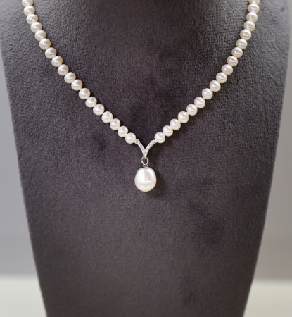 Colier de perle din argint  - Victoria [2]