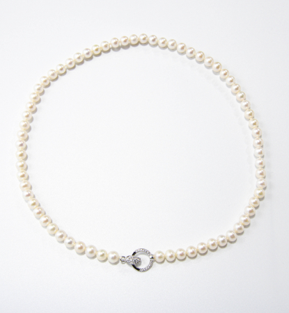 SALE - Colier de perle din argint  - Olivia