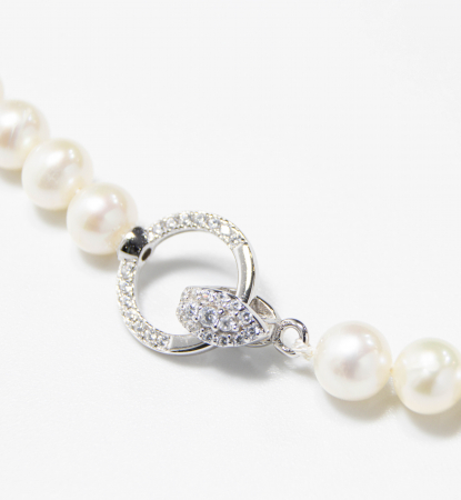 Colier de perle din argint  - Olivia [2]