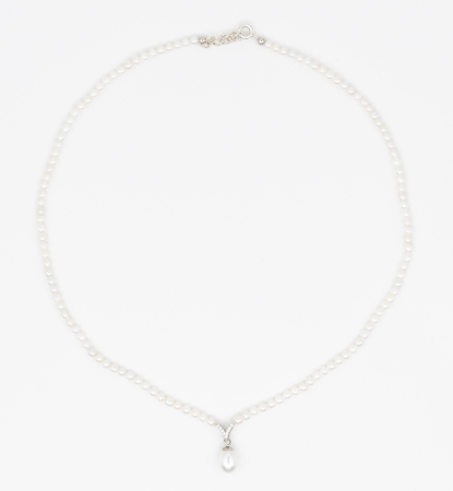 SALE - Colier de perle din argint  - Victoria
