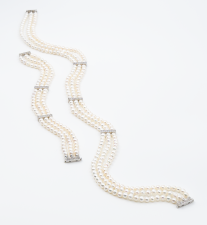 Colier din argint cu perle naturale - Afrodita [2]