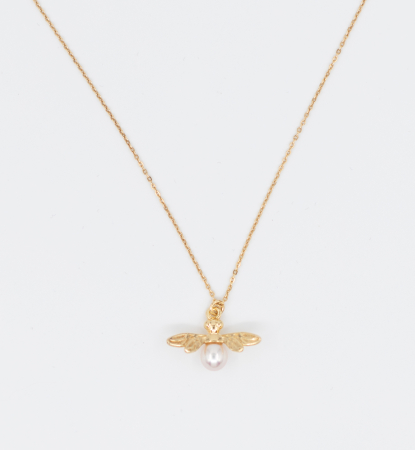 Colier din argint Pearl Bee [1]