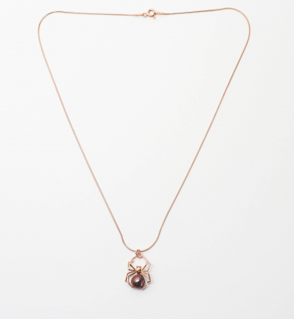 Colier din argint Pink Spyder Pearl [1]