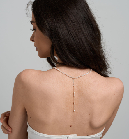 Colier din argint si perle de naturale - Agnes [4]