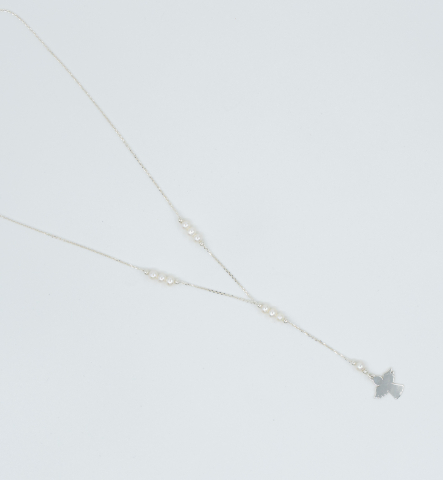 Bijuterii cu perle - Colier din argint si perle naturale  - Angel Pearl