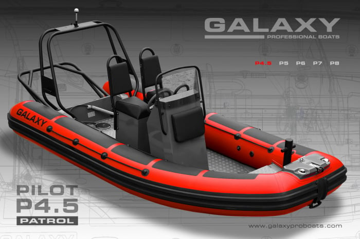 Barca Gala Pilot Pro Aluminium RIB P4.5 SAR [7]