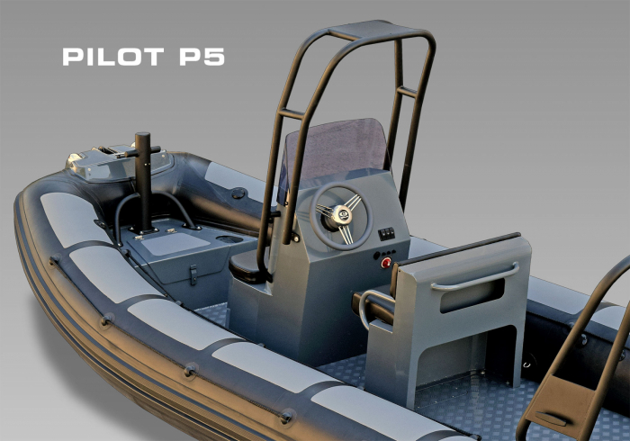 Barca Gala Pilot Pro Aluminium RIB P5 Patrol [7]