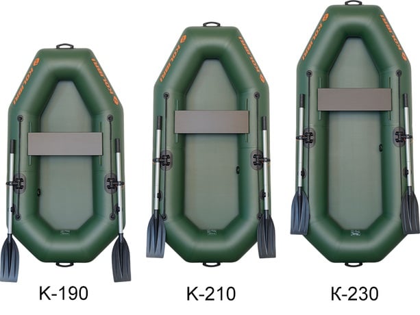 Barca K-230 + podină pliabilă semirigidă [10]