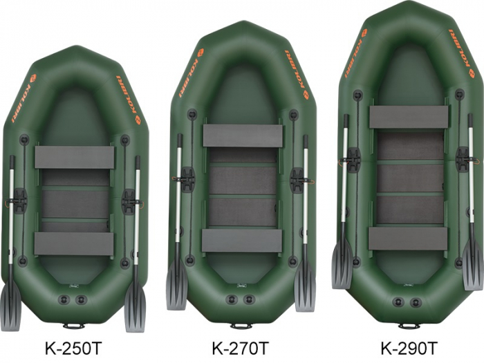 Barca K-250T + podină pliabilă semirigidă [6]
