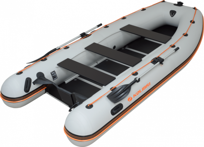 Barca KM-400DSL + podina de aluminiu [3]