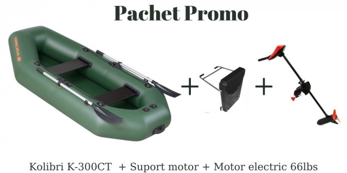 Pachet Promo Kolibri K-300CT  + Motor electric 66lbs [1]